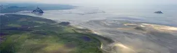 Marée en baie du Mont-Saint-Michel
