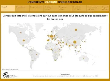 L'empreinte carbone d'un·e breton·ne