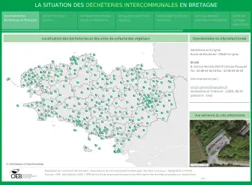 La situation des déchèteries intercommunales en Bretagne